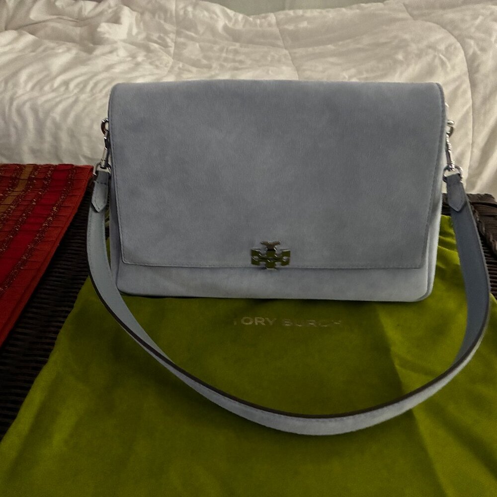 Tory Burch Charlie Shoulder Bag - NWT Light Blue